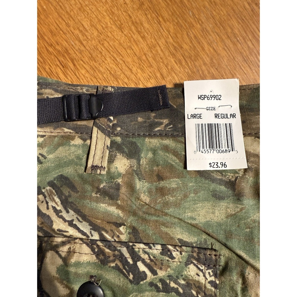 Liberty Rugged Outdoor Gear Realtree Camo Pants L 36-38 USA Made NWT Ripstop VTG - Picture 14 of 15